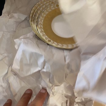 Copperstate Moving - stacks of 6-12 dishes wrapped together - Movers Near Me - Phoenix, Arizona