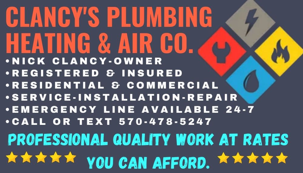 Slide of Clancy's Plumbing Heating & Air