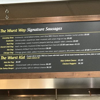 The Wurst - Signature sausages and kids menu at The Wurst Restaurant in downtown Healdsburg. - Caterers Near Me The Wurst - Signature sausages and kids menu at The Wurst Restaurant in downtown Healdsburg. - Caterers Near Me