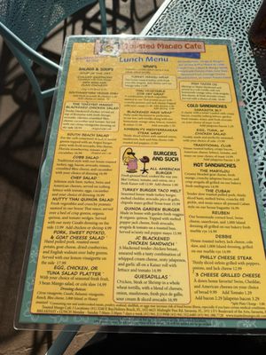 Menu photo 2 Toasted Mango Cafe Sarasota, FL