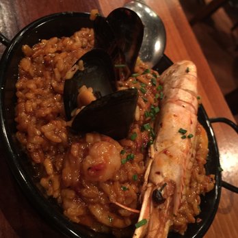 Sensi - Seafood paella - Tapas/Small Plates Near Me - Barcelona, B