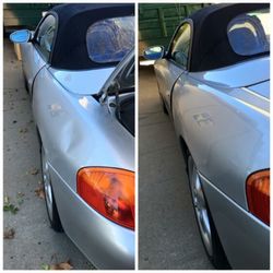 Dents Master - Dent repair on a quarter panel