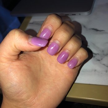 Rosemary Nails - I got dipping powder with tips~ these are my nails after 4 weeks definitely worth it! - Nail Salons Near Me - Normal, Illinois