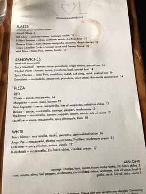 Emmy Squared Pizza: Williamsburg, Brooklyn by null Emmy Squared Pizza: Williamsburg, Brooklyn by null