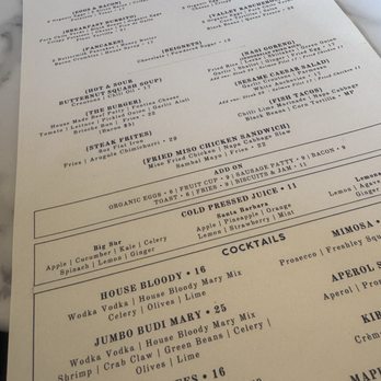 The Gathering Table - Menu - New American Near Me - Solvang, California