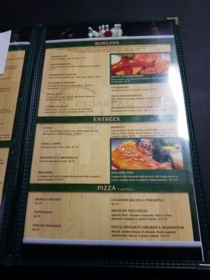 Menu photo 3 Fitz's Bar & Grill Eagan, MN
