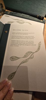 Menu photo 8 KYU Las Vegas, NV