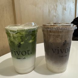 matcha and hojicha matcha and hojicha