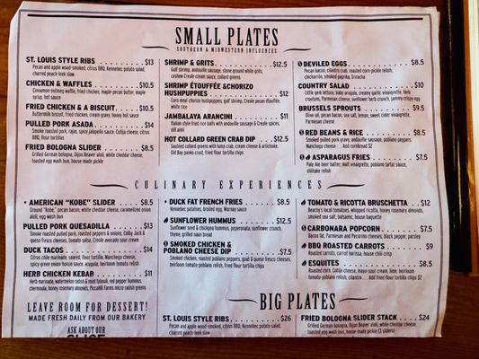 Menu photo 3 Bourbon & Baker Manhattan, KS