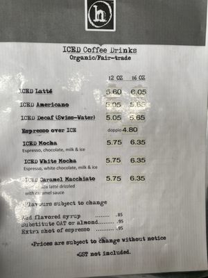 Menu photo 4 The Hide Out Cafe New Westminster, BC