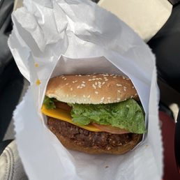 Vegan cheese burger Vegan cheese burger