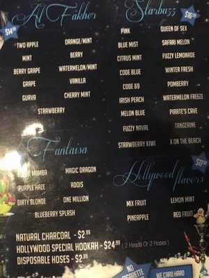 Menu photo 1 Hollywood Smokes Tinley Park, IL Menu photo 1 Hollywood Smokes Tinley Park, IL