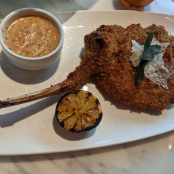 GIADA - Veal Chop Saltimbocca - Italian Near Me - Las Vegas, Nevada