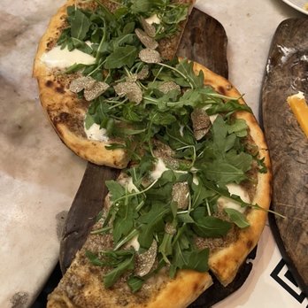 Wally's - Truffle Pizzetta - New American Near Me - Beverly Hills, California Wally's - Truffle Pizzetta - New American Near Me - Beverly Hills, California