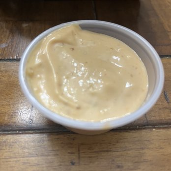Daegu Chicken - Dipping sauce for yuca fries was good, but not enough for order size. - Korean Near Me - Hasbrouck Heights, New Jersey Daegu Chicken - Dipping sauce for yuca fries was good, but not enough for order size. - Korean Near Me - Hasbrouck Heights, New Jersey