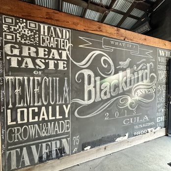 Blackbird Tavern - Gastropubs Near Me - Temecula, California
