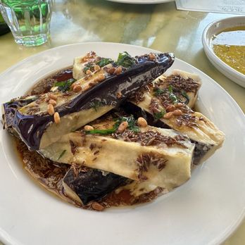 Bull And Beggar - Fried eggplant ... some kind of dried spice not listed - Seafood Near Me - Asheville, North Carolina