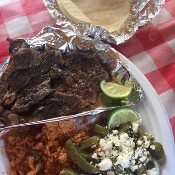 Serg's Mexican Kitchen - Carne asada plate, comes with beans( didn't fit in the picture) - Food Trucks Near Me - Honolulu, Hawaii Serg's Mexican Kitchen - Carne asada plate, comes with beans( didn't fit in the picture) - Food Trucks Near Me - Honolulu, Hawaii
