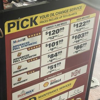 Take 5 Oil Change - Oil change prices, but they were upselling me and made everything take so long - Oil Change Stations Near Me - Tomball, Texas Take 5 Oil Change - Oil change prices, but they were upselling me and made everything take so long - Oil Change Stations Near Me - Tomball, Texas