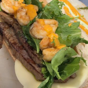 Mojo Grill Latin Fusion - Surf&Turf Sandwich - Latin American Near Me - Wesley Chapel, Florida