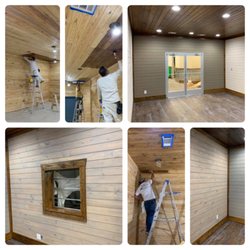 E&S Contractor Painting - Stain, whitewash walls