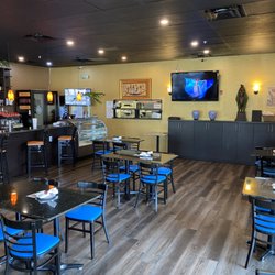Mini Pita Mediterranean Restaurant - INDOOR SEATING SURROUNDED BY A MEDITERRANEAN ATMOSPHERE!