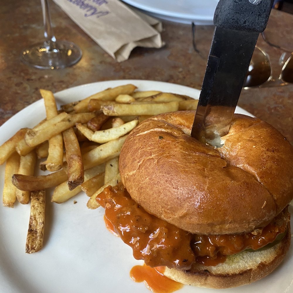 Huckleberry's - Buffalo hot chicken sandwich - Breakfast & Brunch Near Me - Fairfield, California Huckleberry's - Buffalo hot chicken sandwich - Breakfast & Brunch Near Me - Fairfield, California