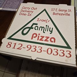 Ison's Family Pizza - To go order