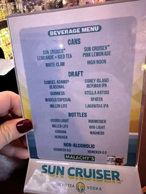Menu photo 1 Malachy's Irish Pub New York, NY Menu photo 1 Malachy's Irish Pub New York, NY