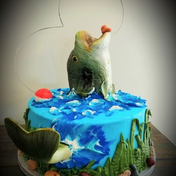 Piece-A-Cake Bakery - Bass Fish Cake 2019 - Bakeries Near Me - Ooltewah, Tennessee Piece-A-Cake Bakery - Bass Fish Cake 2019 - Bakeries Near Me - Ooltewah, Tennessee