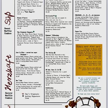 bullig  - Food menu - Cafes Near Me - Fort Myers, Florida