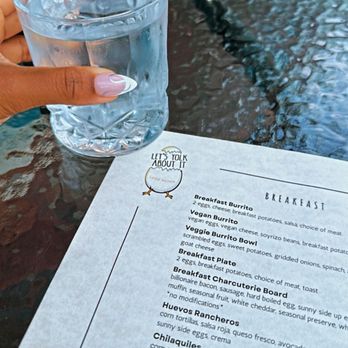 Let’s Yolk About It - Snippet of menu - Breakfast & Brunch Near Me - Long Beach, California