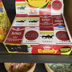 13th Street Market & Restaurant - Candy sticks, formerly known as candy cigarettes.