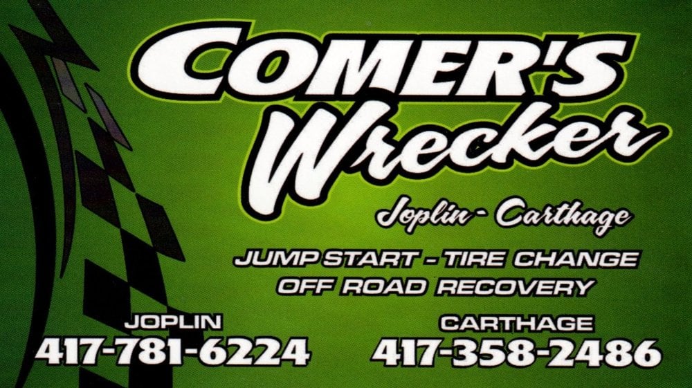 COMER’S WRECKER SERVICE nearby at 1204 Illinois Ave, Joplin, Missouri