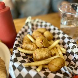 The Old Barn - HH mini corn dogs.