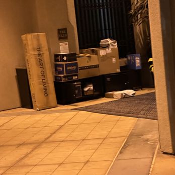 PMP Management - Packages have been outside for days, right in front - Property Management Near Me - Carlsbad, California