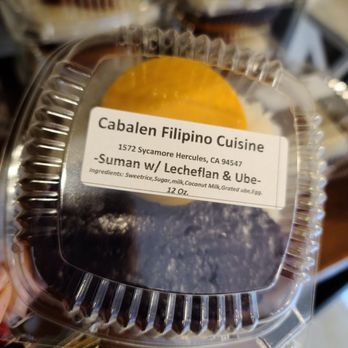 Cabalen Filipino Cuisine - a cupcake in a plastic container - Filipino Near Me - Hercules, California Cabalen Filipino Cuisine - a cupcake in a plastic container - Filipino Near Me - Hercules, California