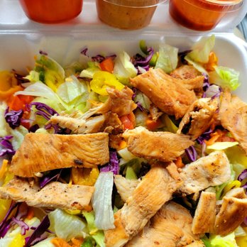 Cheesesteak House - a chicken salad in a styrofoam container - Cheesesteaks Near Me - Rowlett, Texas Cheesesteak House - a chicken salad in a styrofoam container - Cheesesteaks Near Me - Rowlett, Texas