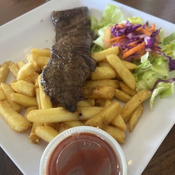 Sonido del Mar - Churrasco con french fries - Seafood Near Me - Isabela, Puerto Rico