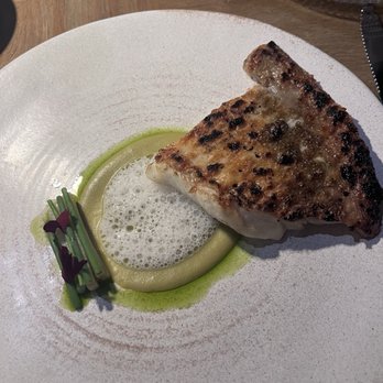 San Laurel - Dinner special halibut with olive sauce. - Spanish Near Me - Los Angeles, California San Laurel - Dinner special halibut with olive sauce. - Spanish Near Me - Los Angeles, California