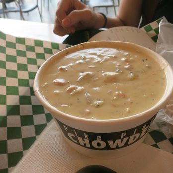 Pike Place Chowder - Pacific Place - new england clam chowder - Seafood Near Me - Seattle, Washington Pike Place Chowder - Pacific Place - new england clam chowder - Seafood Near Me - Seattle, Washington