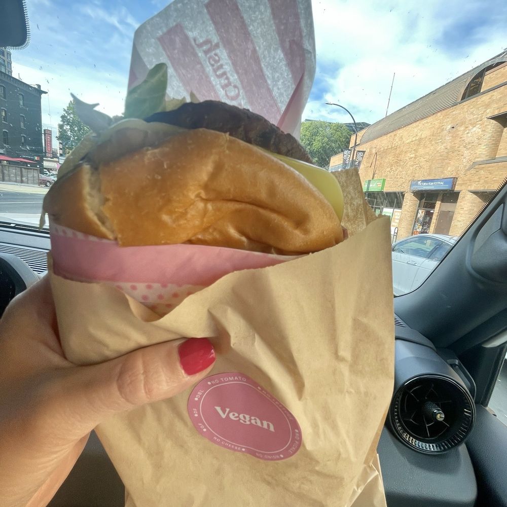 Burger Crush - Vegan burger - Burgers Near Me - Victoria, British Columbia