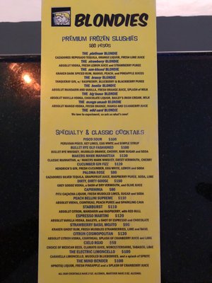 Menu photo 5 Blondies Puerto Vallarta, JAL Menu photo 5 Blondies Puerto Vallarta, JAL