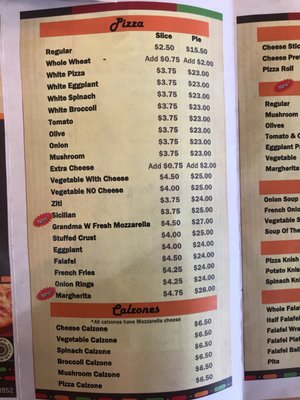 Menu photo 5 Slice n Spice Airmont, NY
