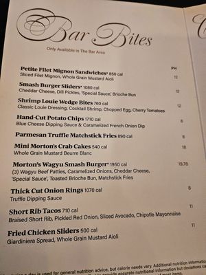 Menu photo 8 Morton's The Steakhouse Great Neck, NY Menu photo 8 Morton's The Steakhouse Great Neck, NY