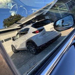 Spotted windows. This is after a $139 service that took over an hour and a half.