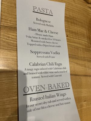 Menu photo 4 Tacconelli’s Pizzeria Haddon Township, NJ