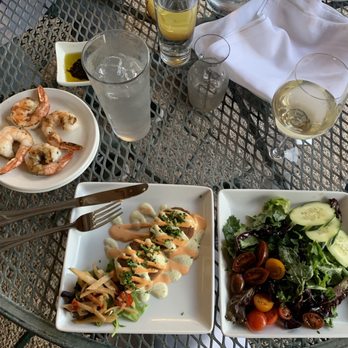 Blades' Bistro - New England Style Crab Cakes with side salad - Salad Near Me - Placitas, New Mexico