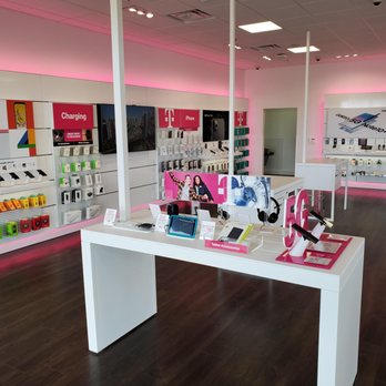 T-Mobile - Inside, looking to the back left of the store - Mobile Phones Near Me - Greeley, Colorado