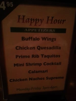 Menu photo 8 Mr. V's Bar and Grill La Mirada, CA